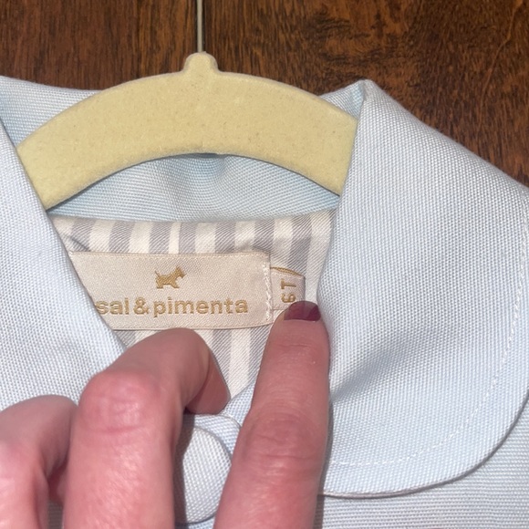 NWOT Sal & Pimenta St-Germain Light Blue Coat - Size : 5T and 6T price is firm - Picture 3 of 13